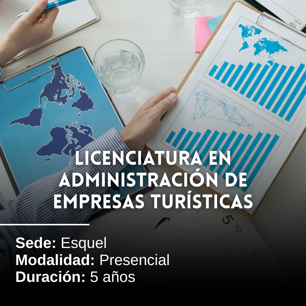 Licenciatura en Administración de Empresas Turísticas: 5 años, Presencial, Esquel