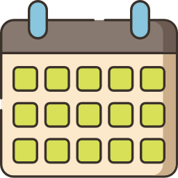 icono de fecha del programa